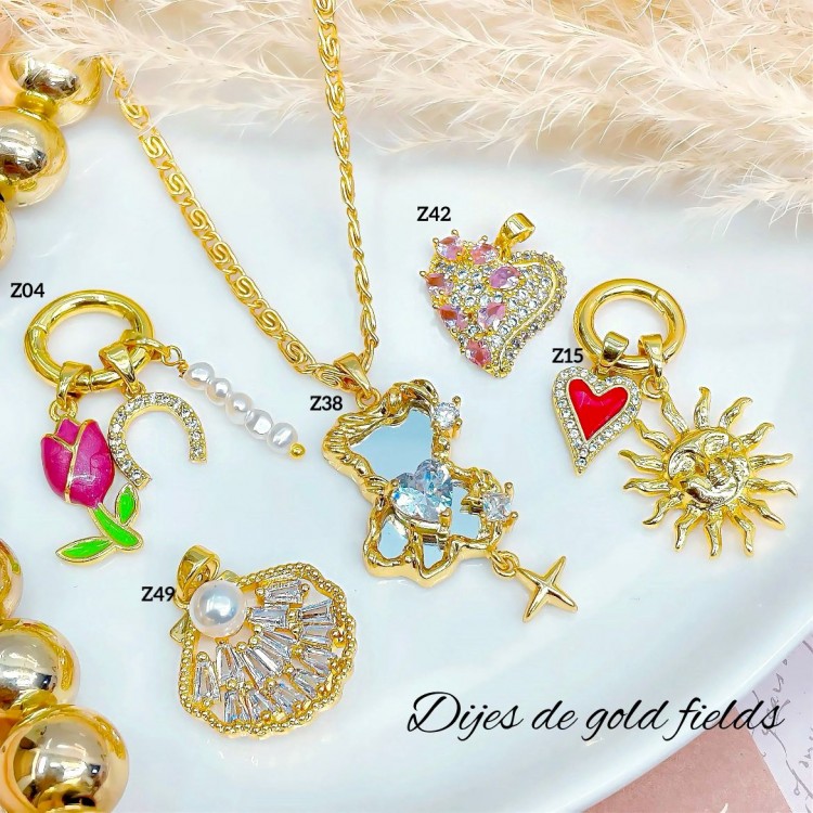 #010 cadena con dije (dije2.5$)12&