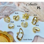 #A Anillos Tipo Chunky Oro Chino 