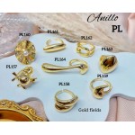 #A Anillos Tipo Chunky Oro Chino 