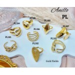 #A Anillos Tipo Chunky Oro Chino 