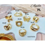 #A Anillos Tipo Chunky Oro Chino 