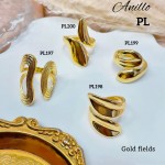 #A Anillos Tipo Chunky Oro Chino 