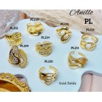 #A Anillos Tipo Chunky Oro Chino 