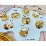 #A Anillos Tipo Chunky Oro Chino 