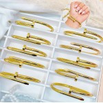 Super promocion en pulsera catier y clavo 10 por 20$oro chino