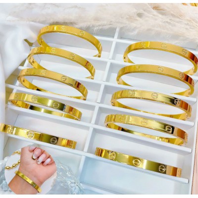 Super promocion en pulsera catier y clavo 10 por 20$oro chino
