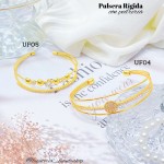 pulsera rígida full pedrería 