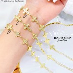 Pulsera en tendencia oro chino 