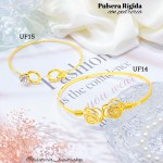 pulsera rígida full pedrería 
