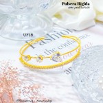 pulsera rígida full pedrería 