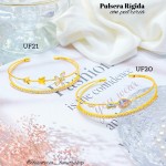 pulsera rígida full pedrería 
