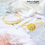 pulsera rígida full pedrería 