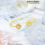 pulsera rígida full pedrería 