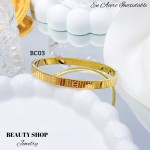Pulsera en tendencia de acero 