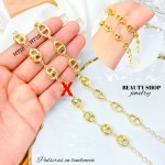 Pulsera en tendencia oro chino 