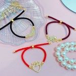 pulsera ajustable color con dije para dia de las madres 12& 