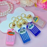 #A llaveros sencillos (alumbra  fragancias calculadora  cubo) 9.5&