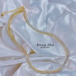 Cadena con piedras brillanta  22.45&