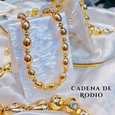 cadena de rodio 22&
