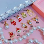 cadena con dije navidad  (solo.dije 1.85$) 12.50&