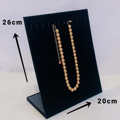 exhibidor cadena negro 29.50&(solo exhibidor)