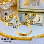 Pulsera  gold Field 18k (33 modelo) 15.5&