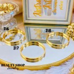 Pulsera  gold Field 18k (33 modelo) 15.5&