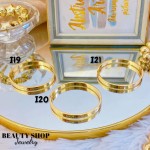Pulsera  gold Field 18k (33 modelo) 15.5&