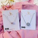 #D cadena con charms  solo dije 1.85$ (12.50&-14&ajustable)
