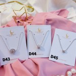 #D cadena con charms  solo dije 1.85$ (12.50&-14&ajustable)