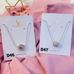 #D cadena con charms  solo dije 1.85$ (12.50&-14&ajustable)