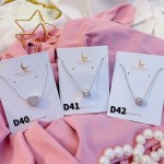 #D cadena con charms  solo dije 1.85$ (12.50&-14&ajustable)