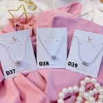#D cadena con charms  solo dije 1.85$ (12.50&-14&ajustable)