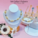 set de collar con pulsera oro chino 34&