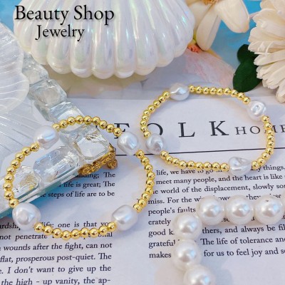pulsera balin con perla 10.50&