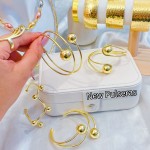pulsera de lujo bano 18k 15&