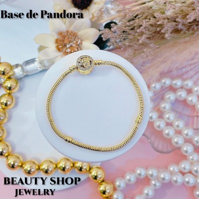 PULSERA PANDORA CON PIEDRAS 16&