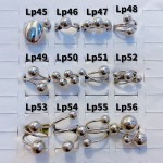 #L anillos tipos chunky oro chino plateado 9.50&