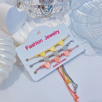 set pulsera oro chino 22.45&
