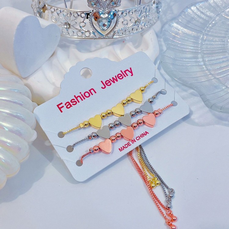 set pulsera oro chino 22.45&
