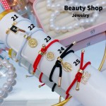 Pulsera ajustable color y dijes 10&