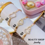 #Q Pulsera Rígidas con Dije Lujo  13.50&