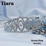 corona con pedreria elegante m