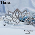 corona con pedreria elegante m