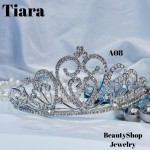 corona con pedreria elegante m