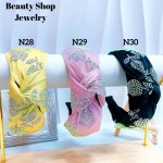 cintillo tipo tela elegante #N 2.20& 12&