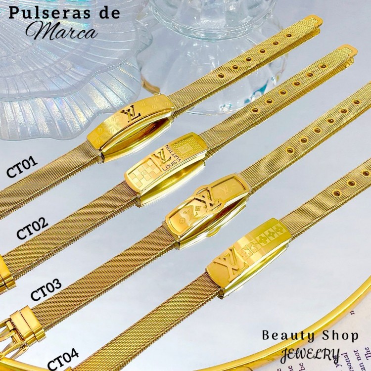 Pulsera caballero tipo correa con dije  Pulsera caballero tipo correa con dije
