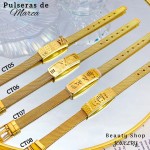 Pulsera caballero tipo correa con dije  Pulsera caballero tipo correa con dije