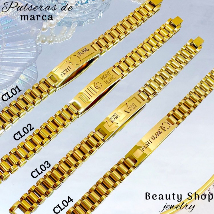 Pulsera caballero lujos con marca Pulsera caballero lujos con marca