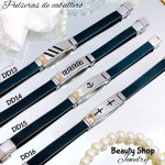 pulsera caballero sencilla 6&